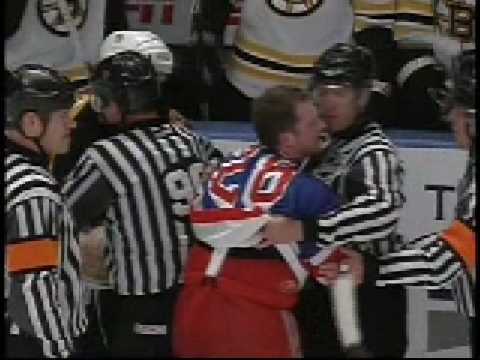 Colton Orr vs Shawn Thornton - 3/8/09
