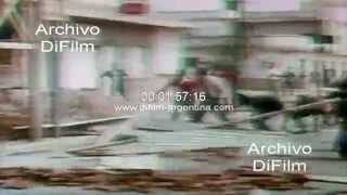 DiFilm - Disturbios en Argentina Barricadas en calles con fuego 1973