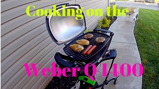 Cooking on the Weber Q 1400