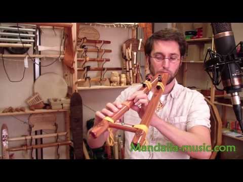 Double Flûte Sparrow hawk La min cèdre arômatique Par Odell Borg