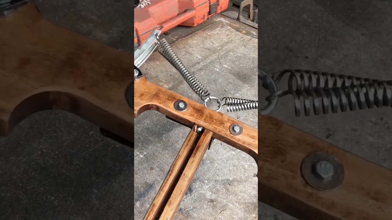 Handmade a New style crossbow # Powerful from springs
