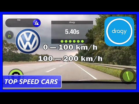 VW Golf 8 GTD Dragy acceleration 0-100/100-200 km/h - data review