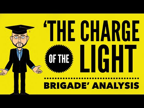 Alfred Lord Tennyson's 'The Charge of the Light Brigade' Mr Bruff Analysis