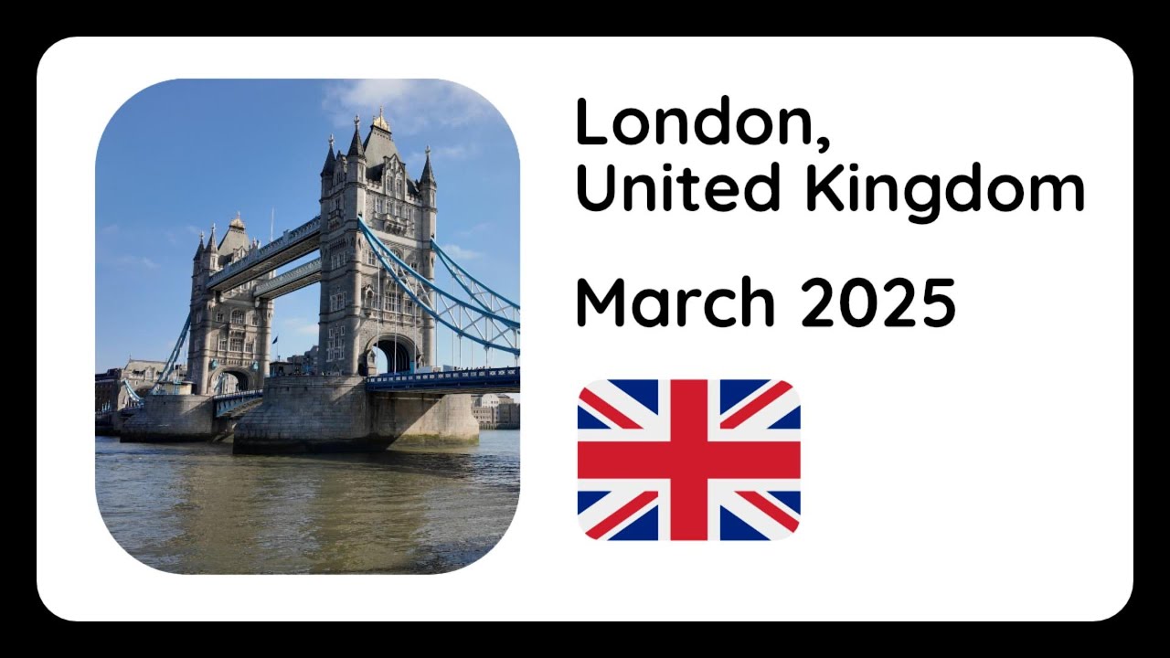 Europe 2025 - London, UK (#10) video
