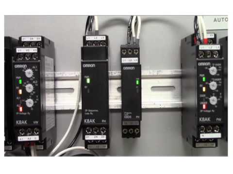 OMRON PHASE MONITORING RELAY MODEL K8AK-PW2