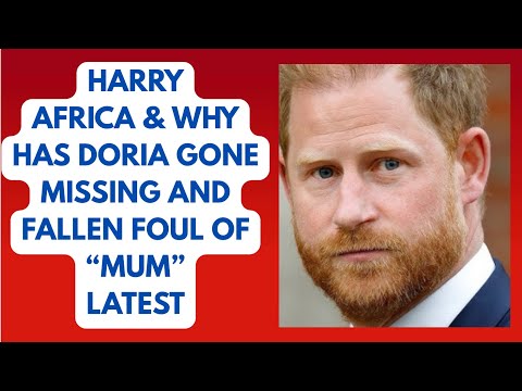 HARRY- MISSING IN AFRICA & THEN DUMPED THIS ON MEGHAN - SHE IS STEAMING #meghanmarkle #princeharrry