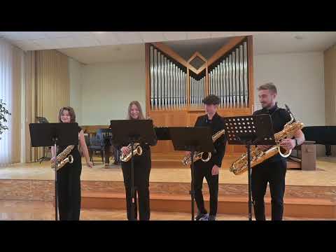 Henri Mancini (arr. Arthur Frackenpohl) - Pink Panther by  Saxophe Quartette