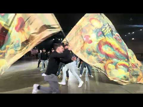 Shooting Stars - 2025 Fancy Brigade Walk Through Floor Angle