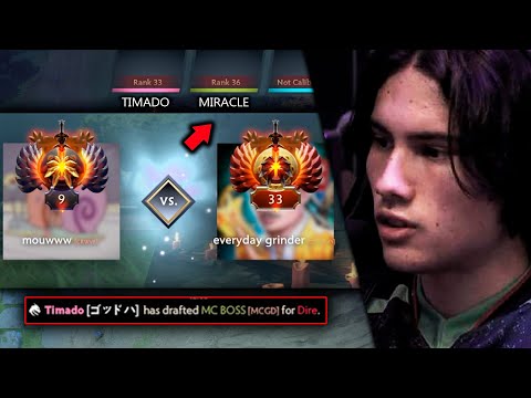 Timado PICKED MIRACLE FIRST for his highest ranked team and this happened...