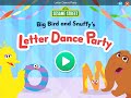 Learning Alphabets Sesame Street Letter Dance Party IOS Walkthrough Game For Kids PBS English
