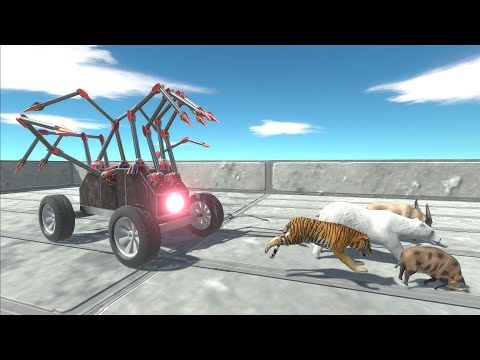 Escape from MARS ROVER - Animal Revolt Battle Simulator