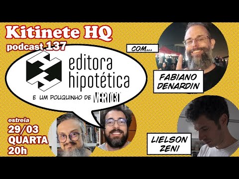 Bate papo com Fabiano da editora Hipotética e Lielson Zeni