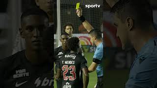 O CLIMA ESQUENTOU ENTRE NEYMAR E THIAGO MENDES! #futebol #santos #vasco #fyp #shorts #youtube