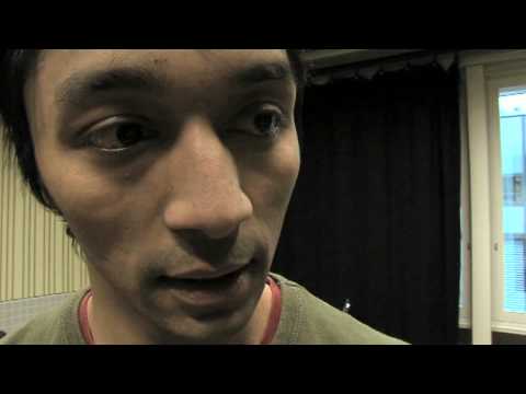 Klipp från övningar på scenskolan i Sthlm vt 2009