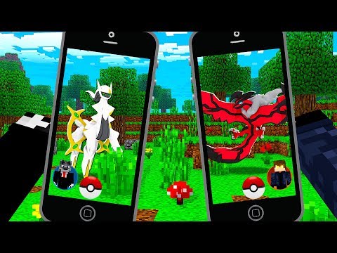 PEGUE POKEMON LENDARIO COM SEU CELULAR PRA FICAR MAIS FORTE - MINECRAFT PIXELMON MOD