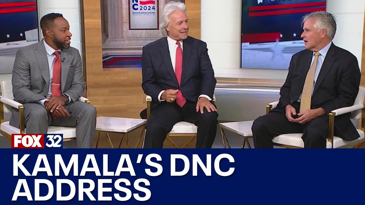 What will Kamala Harris speak about on the final night of the DNC?