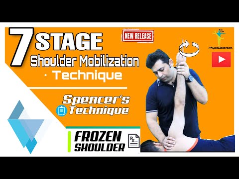 Frozen Shoulder Treatment 7 Stage Shoulder Mobilization Technique Spencer s Technique