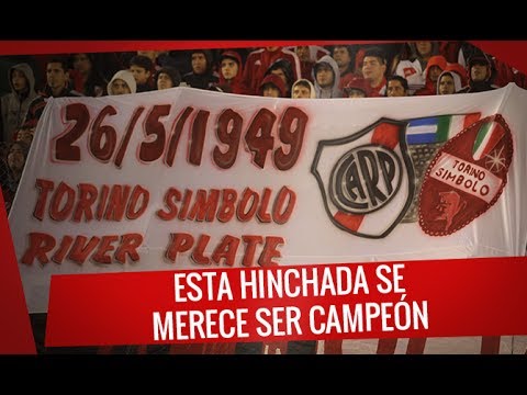 "River vs Rosario Central: Esta Hinchada se merece ser campeón" Barra: Los Borrachos del Tablón • Club: River Plate