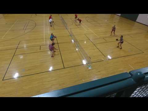 Williamston Pickleball Classic Womens 4 5/Open Brennan-Rokicsak v Schuh-Rakowski Games 1&2 Part 2