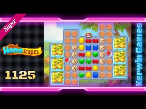Homescapes Level 1125 - Super Hard Level - No Boosters