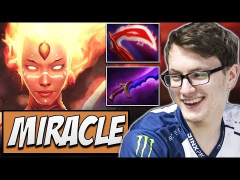 Liquid.Miracle Lina - Immortal Rank | Dota Gameplay