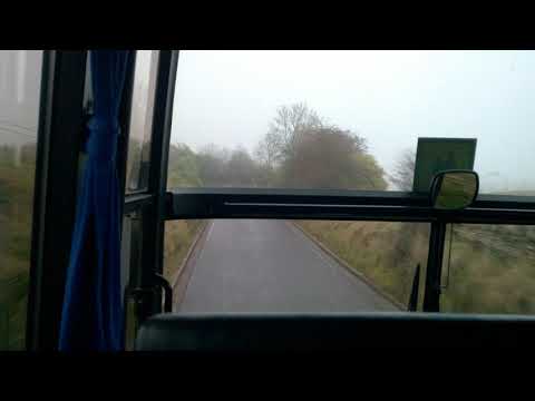 Volvo B10M Jonckheere Deauville wonderful noise on a misty morning