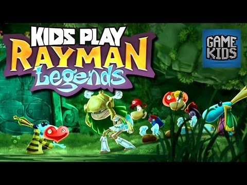 Rayman Legends Gameplay Part 1 - Kids Play