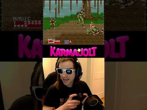 The Infinite Magic Glitch in Golden Axe II (Sega Genesis) - A Wild Glitch Appears! #shorts