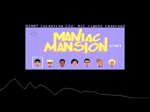 Commodore 64 music - Maniac Mansion (DUAL SID)