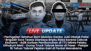 LIVE UPDATE SIANG: 1 Tahun Bom Molotov Kantor Redaksi Jubi, Brigadir Esco Dianiaya Briptu Rizka