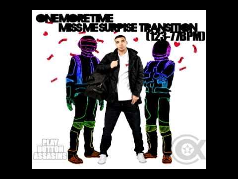 Daft Punk - One More Time (Miss Me Surprise Transition 123-77 BPM)