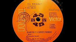 Music video thumbnail preview for EL RELOJ - HARTO Y CONFUNDIDO (1976) by El Reloj