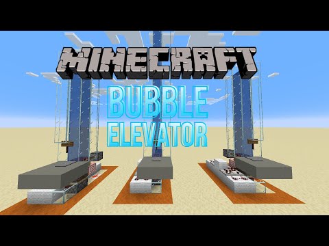 Insane Redstone Bubble Elevator in 1.19+ Minecraft!