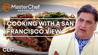 Cooking In Front Of The Golden Gate Bridge 🇺🇸 | MasterChef Australia | MasterChef World