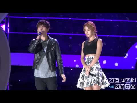 140902 Soyou X Junggigo - Talk @KBS Open Concert in Daegu