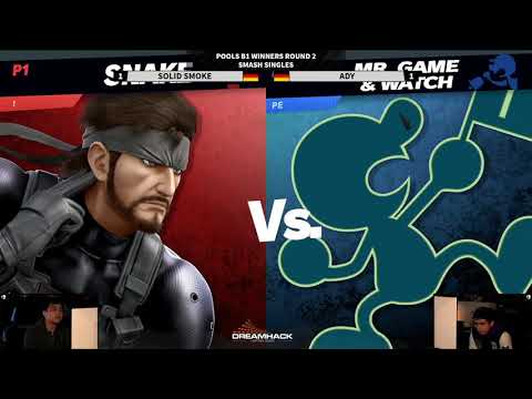 DHDE20 - solid smoke (Snake) Vs. Ady (G&W) - Pools B1 WR2 - Ultimate