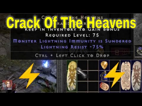 D2R Unique Items - Crack of The Heavens (Grand Charm) 2.5 PTR Version