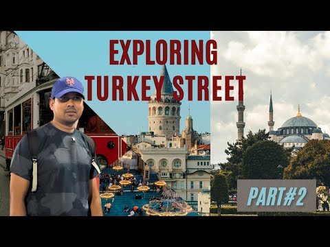 Istanbul Street Walk Near Blue Mosque \ Local Shops, Food & Culture