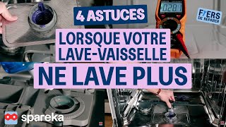 Mon lave vaisselle lave mal, que faire ?