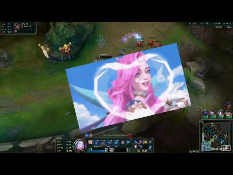 League of Legend - Seraphine vs. Xayah - trololo