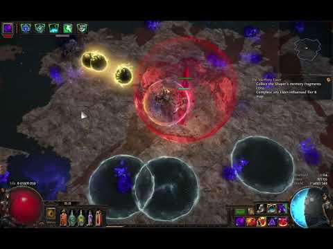Path of Exile - 3.6 - Soulrend/Bane Trickster - Shaper map (Deathless)