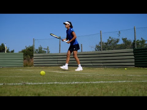 Lea Nilsson inför Wimbledon