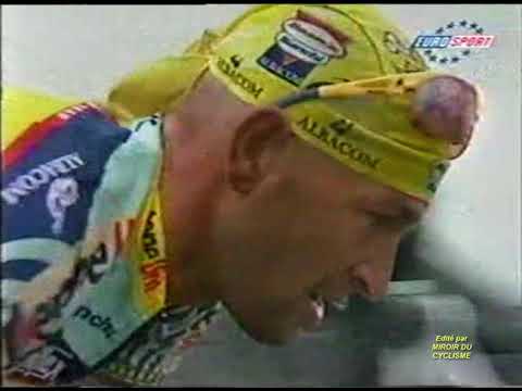Giro d'Italia 1999 - Etape 8 - Marco Pantani takes the pink jersey on the slopes of the Gran Sasso