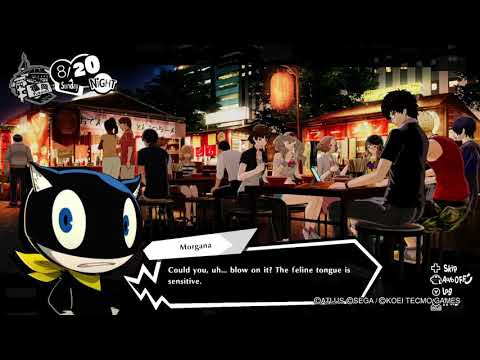 Morgana finally admits hes a cat.