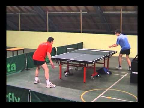 Steve Hall VS Shaun Hall - BRISTOL HARDBAT TABLE TENNIS FINAL