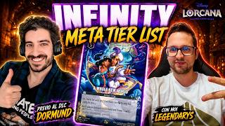 📊 INFINITY TIER LIST (con Moi @legendarys.lorcana)🔥| El META antes del DLC Dortmund | Tertuglia #12
