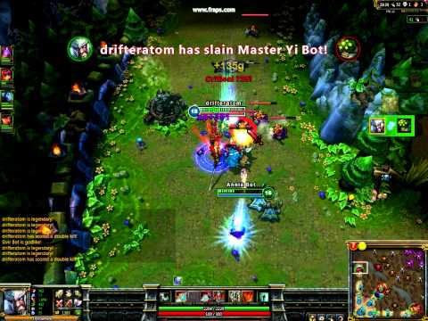 tryndamere doublekill!!! OMG