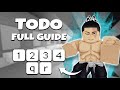 Full Todo Guide Jujutsu Shenanigans