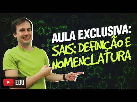 QG08. Sais Definição e Nomenclatura (8/12) [Funções Inorgânicas]