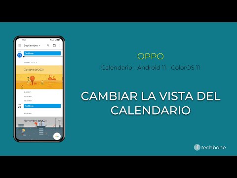 Cambiar la Vista del Calendario - Oppo [Android 11 - ColorOS 11]